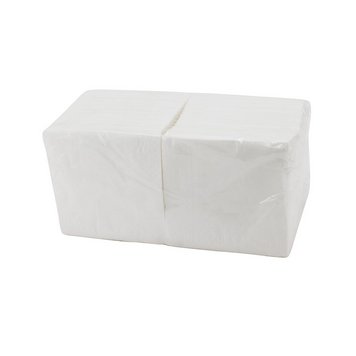 Салфетки 2-х слойные 24 × 24 Белые 250 листов 1/18